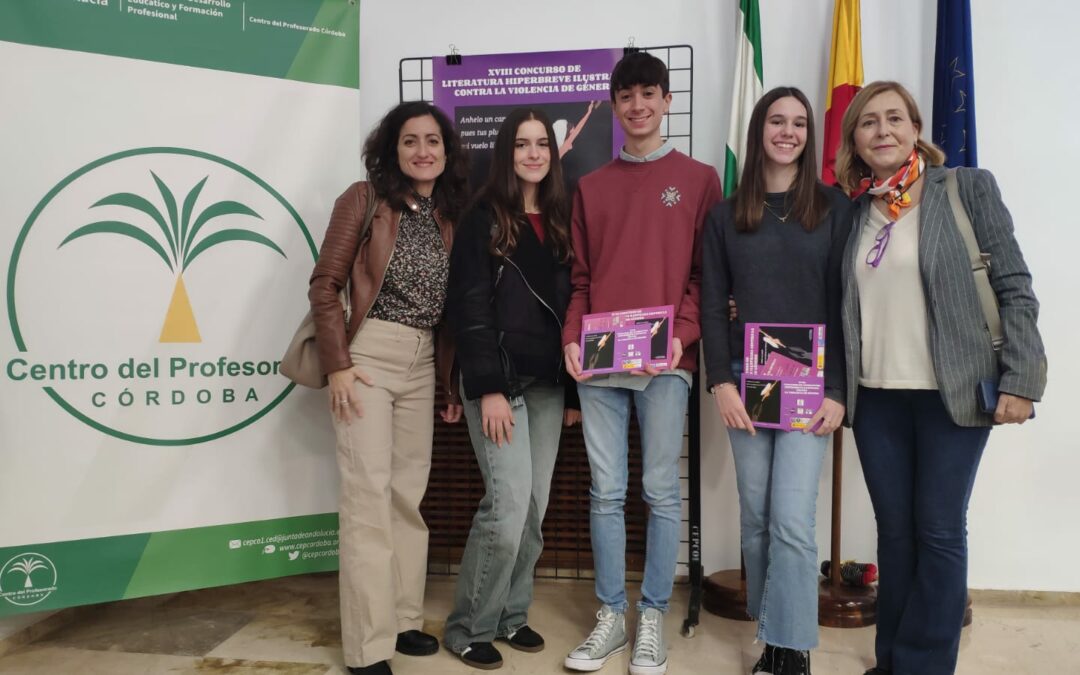 IES Francisco de los Ríos en el XVIII Certamen de Literatura Hiperbreve Ilustrada contra la Violencia de Género